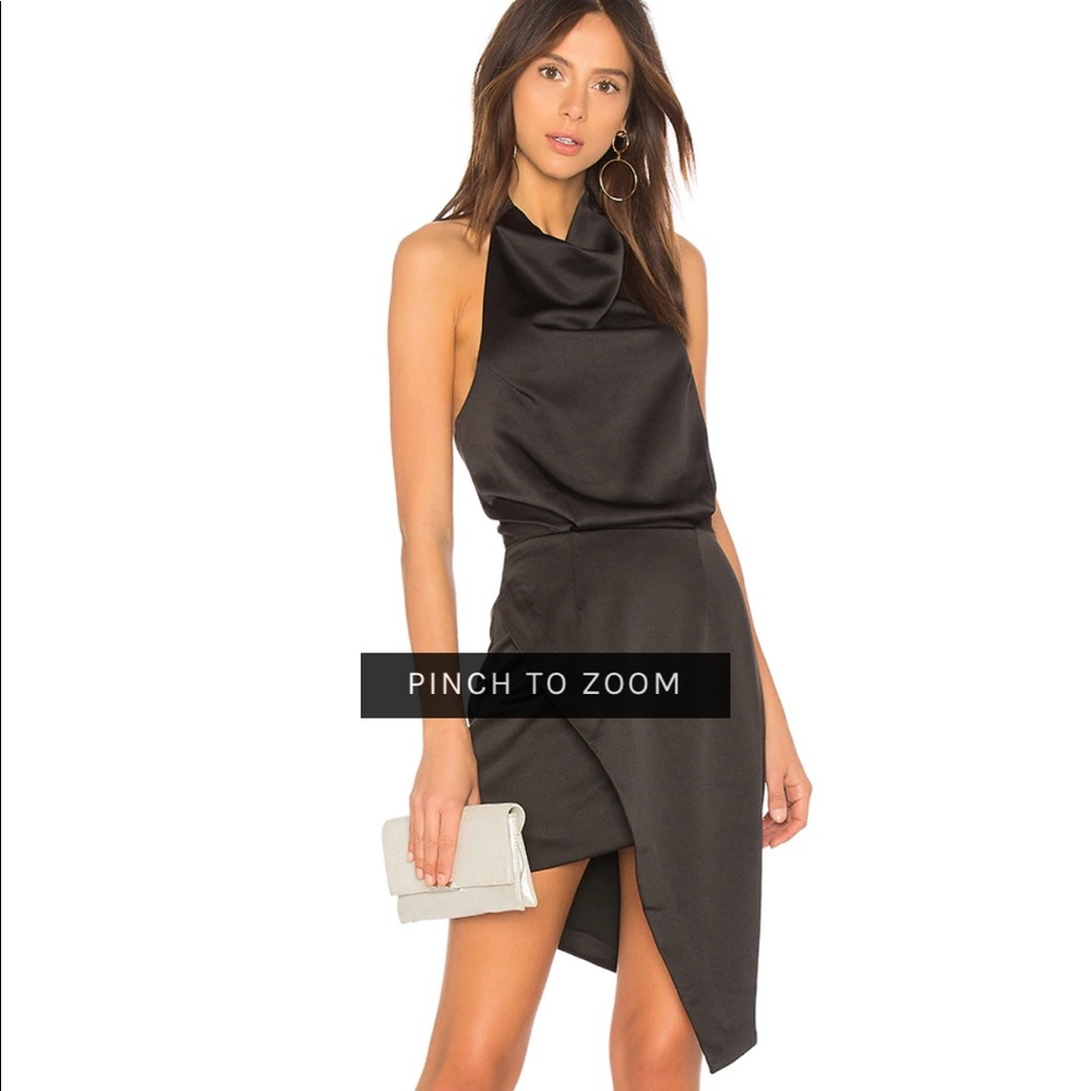 ELLIATT Revolve Camo Dress in Black